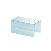 Подставка лесенка из оргстекла 20x10х10 см, толщина 2 мм, PL-1100100-200T2
