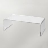 Подставка подиум из оргстекла П-образная 25х7х10 см, толщина 4 мм, PP-250070-100T4