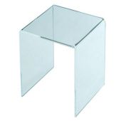 Подставка подиум из оргстекла П-образная 12х12х15 см, толщина 3 мм, PP-120120-150T3