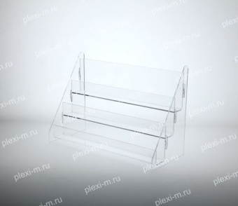 Горка витрина из оргстекла настольная, три яруса, SP-14-355-3