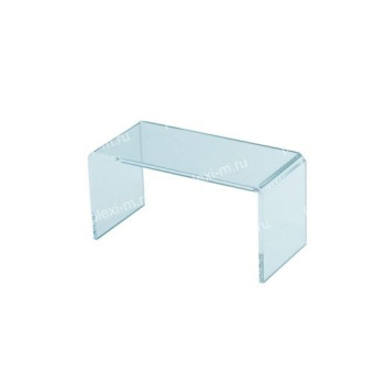Подставка подиум из оргстекла П-образная 20х9х10 см, толщина 5 мм, PP-200090-100T5