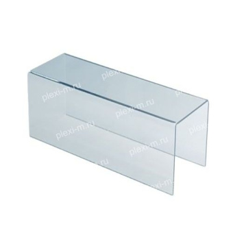 Подставка лесенка из оргстекла 25x10х15 см, толщина 3 мм, PL-1150100-250T3